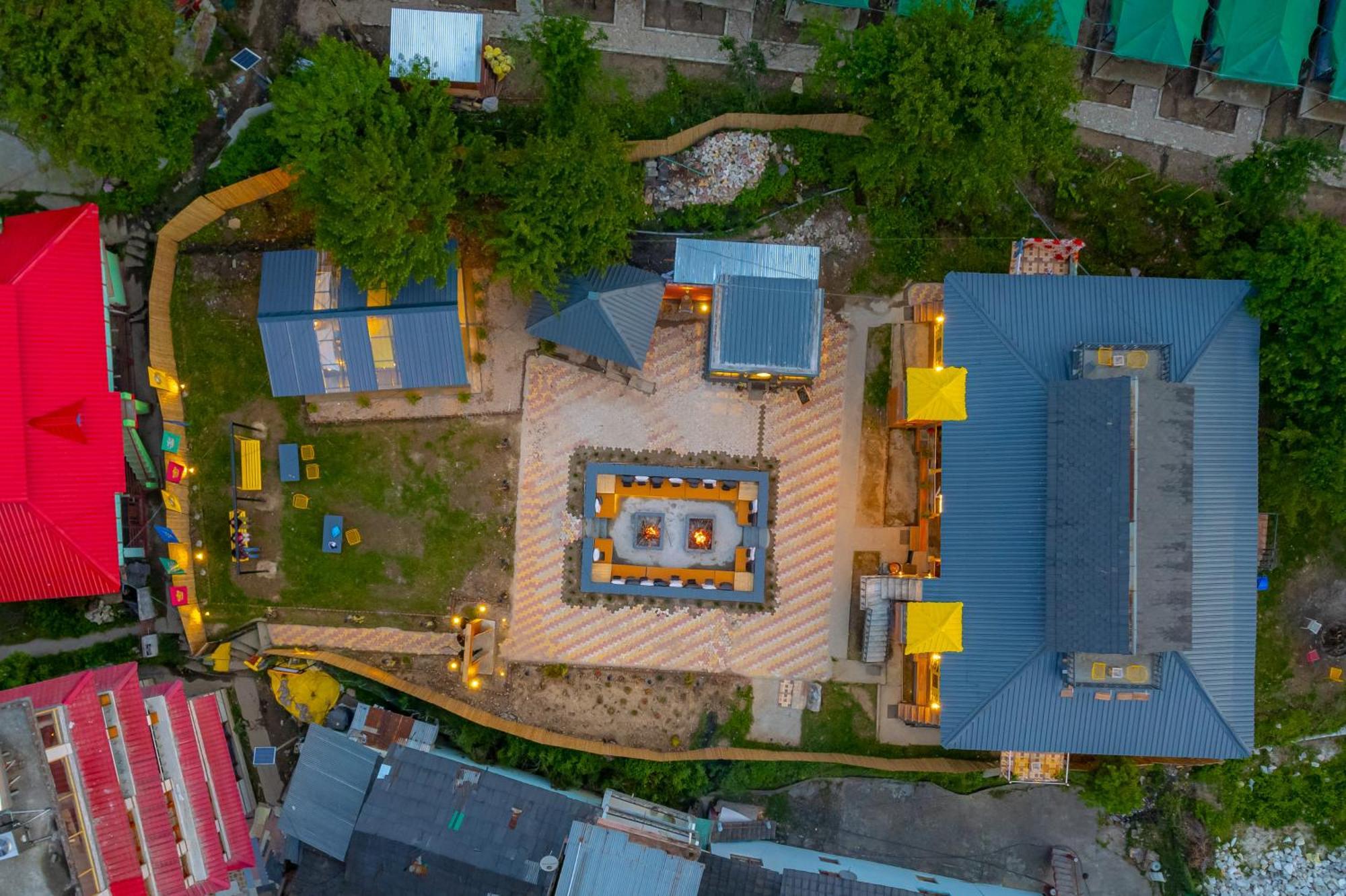 Whoopers Boutique Kasol Hostel Exterior foto